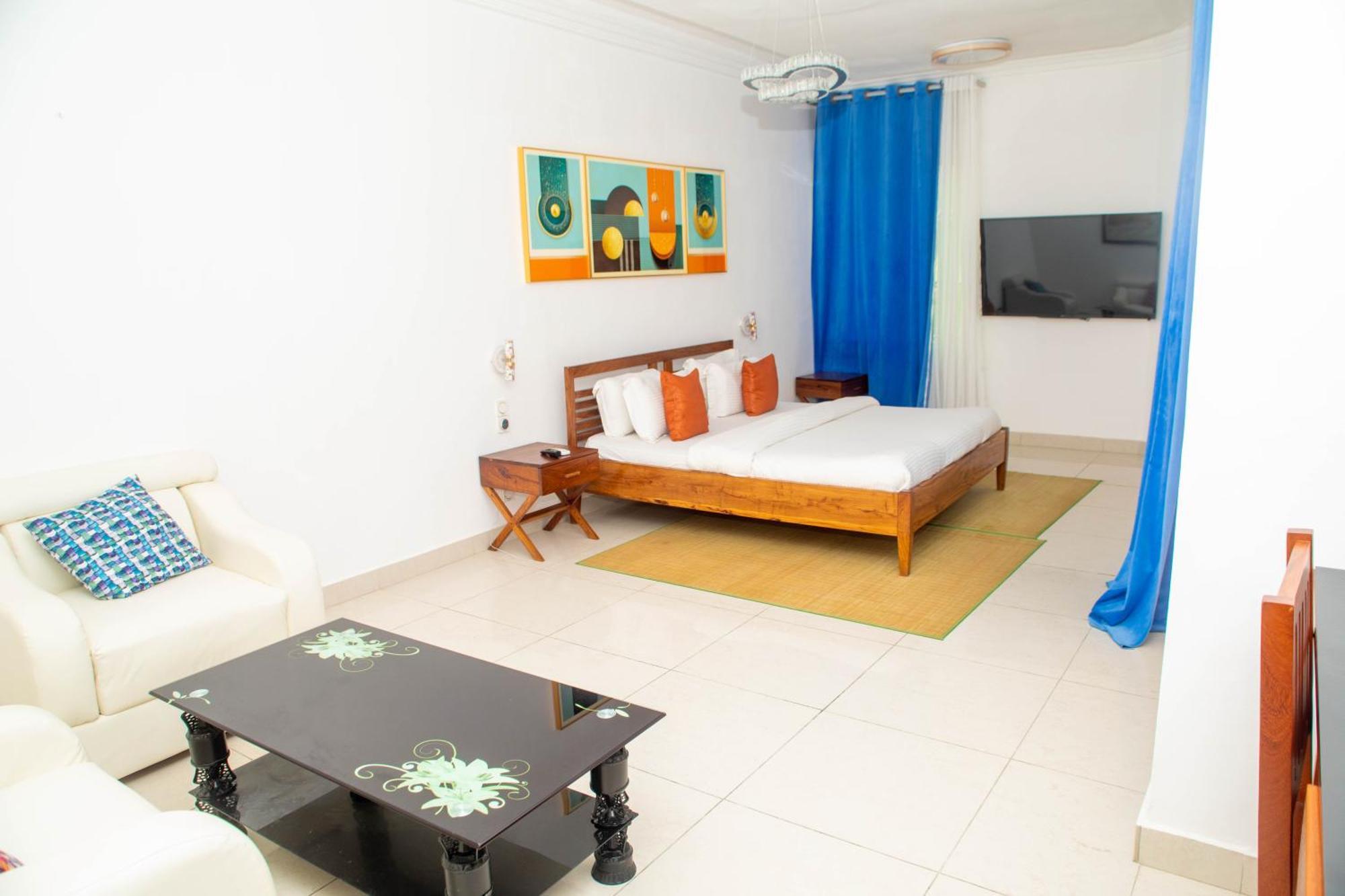 Hotel Les Orchidees Cotonou Quarto foto